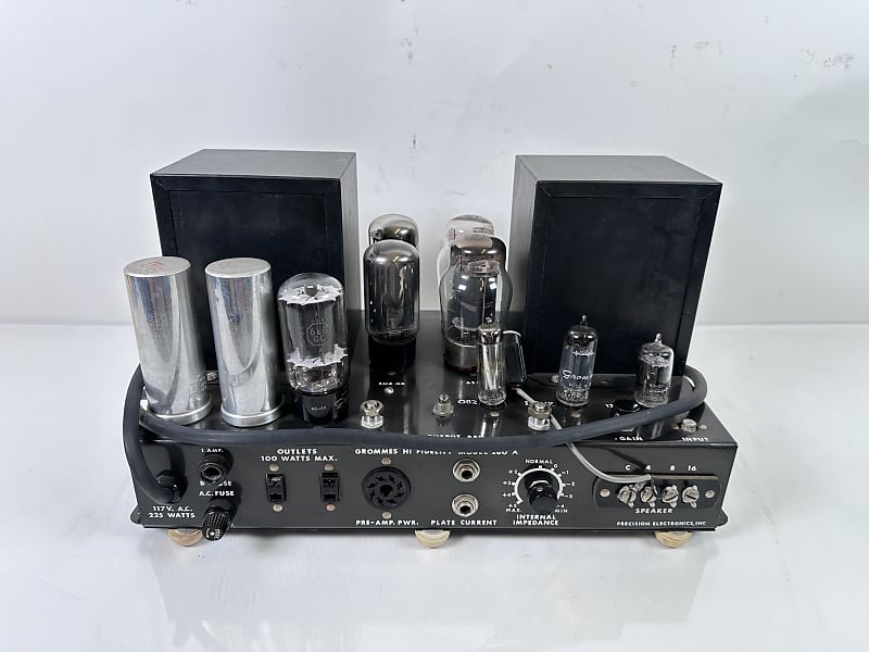 Grommes Hi Fidelity Model 260A Tube Power Amplifier  			