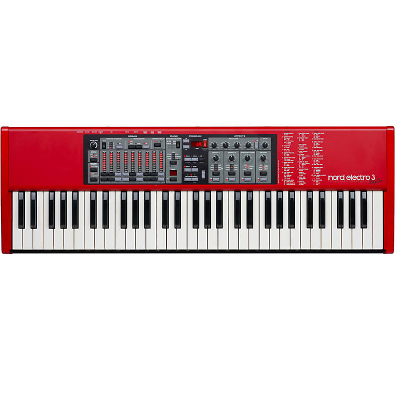 お得定番[美品] Clavia Nord Electro 3 61 エレピ/オルガンサウンドといえばこちら！純正ケース付き！ [PI328] クラビア