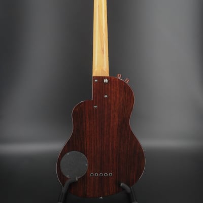 Rick Turner Renaissance RB5 5-String Bass Rare Indian Rosewood/Cedar image 4