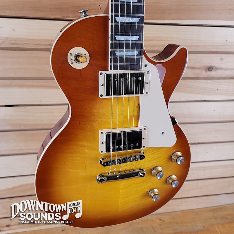 Gibson Les Paul Standard 60s Figured Top with Gibson Hardshell Case -  Unburst