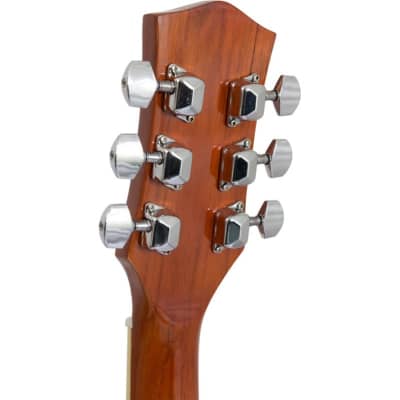 Tiger ACG2 Acoustic Guitar Pack for Beginners, Sunburst image 4