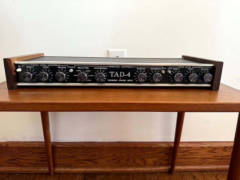LT Sound TAD 4 Thompson Analog Delay + Spring Reverb Outboard Effects Unit image 1