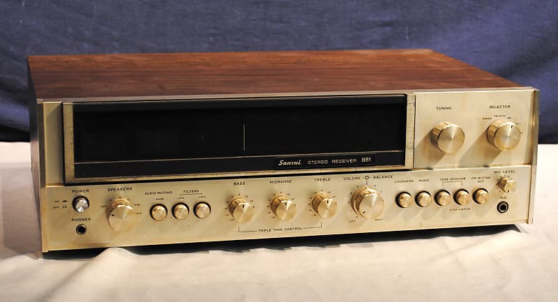 Sansui 881 Stereo Receiver image 1