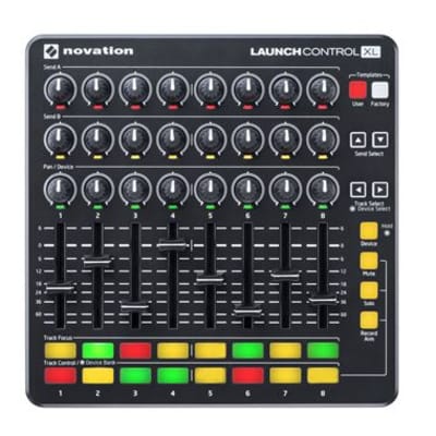 Novation Launch Control XL Control Surface in Black