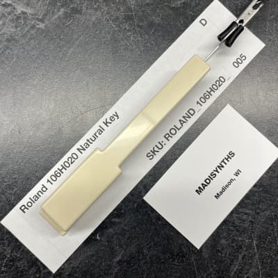 ORIGINAL Roland Replacement D Key (Matsushita SK-1xx Keybeds) (106H020) for Jupiter-4, System-100/700, SH-1/2/3/3A/5/7, RS-505, VP-330, Promars, etc