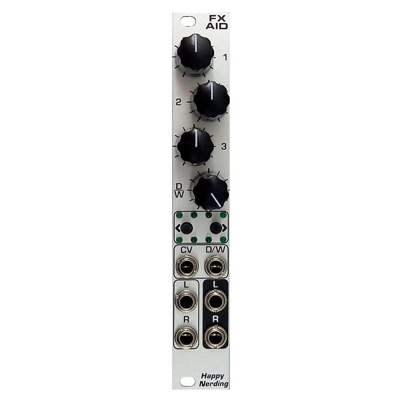 Happy Nerding FX Aid Eurorack Multi-Effects Module (Silver)