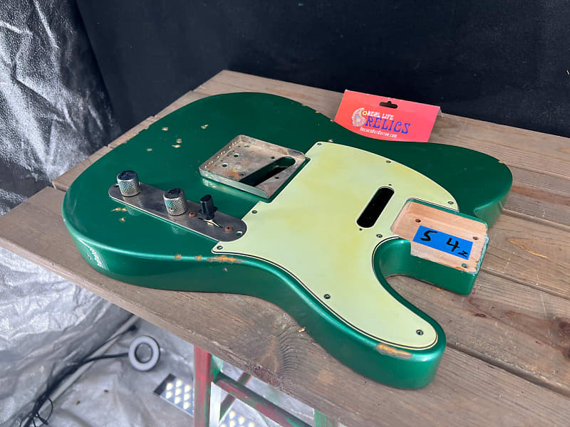 Real Life Relics Tele® Telecaster® Body Aged Sherwood Green #2 image 1