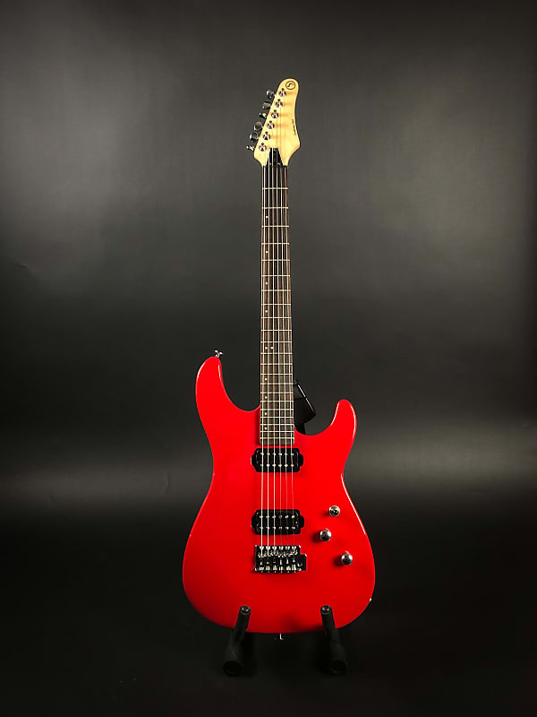 Samick SS71 Electric Guitar, Gloss Red | Reverb