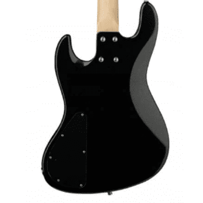 Sadowsky MetroExpress 21-Fret Vintage J/J Bass Solid Black High Polish image 2