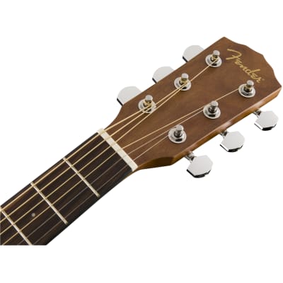 Fender FA-15 3/4 Scale Steel with Gig Bag, Natural image 9