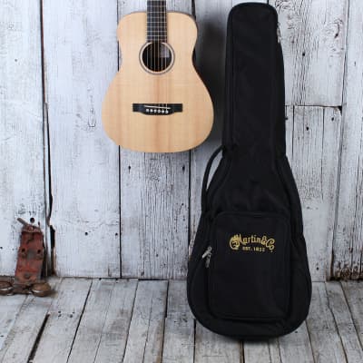Martin LX1 Little Martin Left Handed Acoustic Guitar Solid Spruce Top w Gig Bag image 3