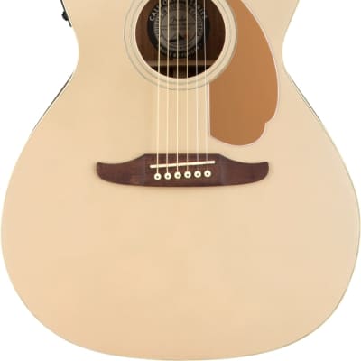 Fender Newporter Player Acoustic-Electric Guitar - Champagne image 3