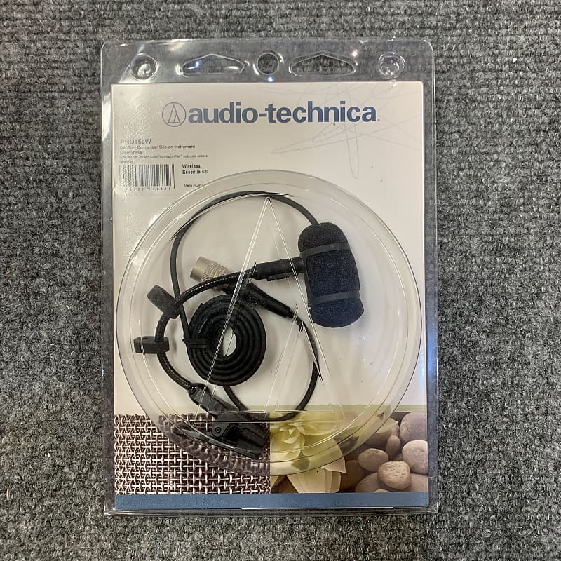 Audio-Technica PRO35CW Cardioid Condenser Clip On Instrument Microphone image 1