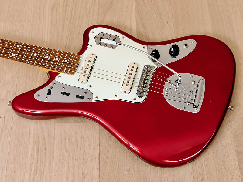 JAGUAR レッド ヴィンテージモデル 1995 Fender Jaguar Vintage Reissue Electric Guitar Candy