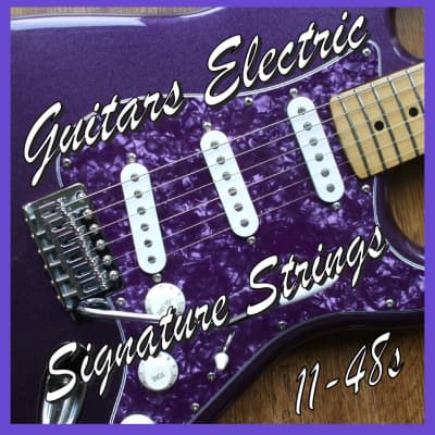 Electric Guitar Strings 11-48's Medium Gauge Nickel wound .011- .048 for sale