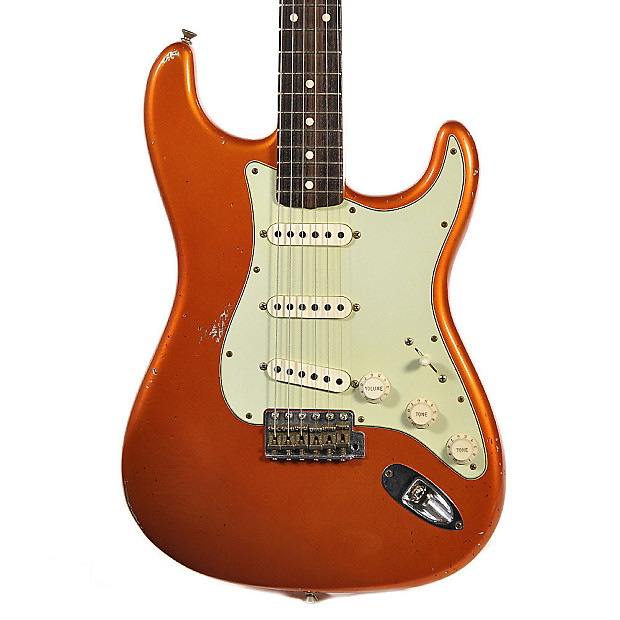 Candy shop tangerine stratocaster