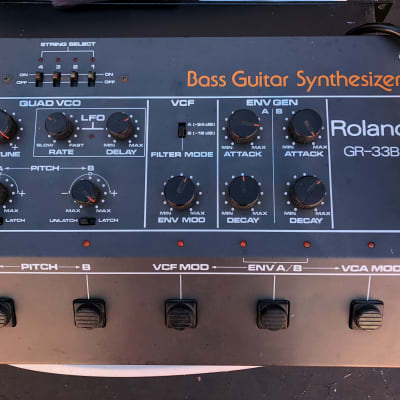 Roland  G33 Bass Guitar & GR-33B Analog Bass Synthesizer image 1