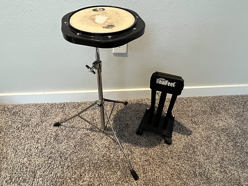 CB Practice pad Evans Real Feel Bass Drum Practice Pad Reverb