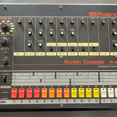 Roland TR-808 Rhythm Composer 1982 - Black