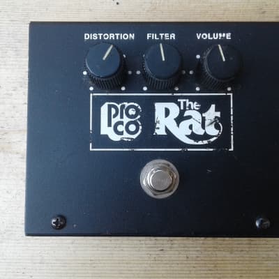 ProCo RAT ラージボックス 1991 LM308N USA製 80s / 90s ProCo RAT GUITAR PEDAL ORIGINAL LM308N CHIP DIY