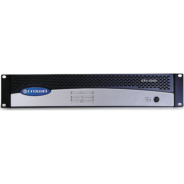 Crown CTs 2000 2-Channel Power Amp image 1