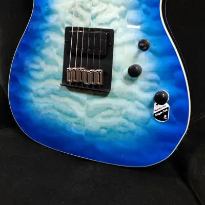 SCHECTER E-Gitarre, PT Pro, Trans Blue Burst image 3