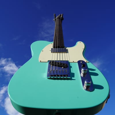 Schecter  USA CUSTOM SHOP Nick Johnston PT S/H  Atomic Green Aged Nitro 6-String Guitar w/ Case  NOS2022 image 3