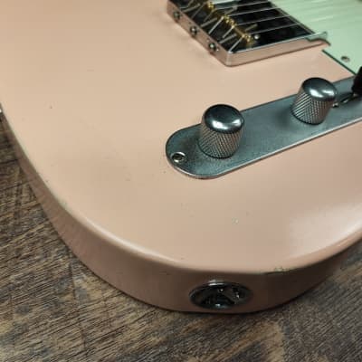 MyDream Partcaster Custom Built - Relic Shell Pink Hepcat '55 image 6