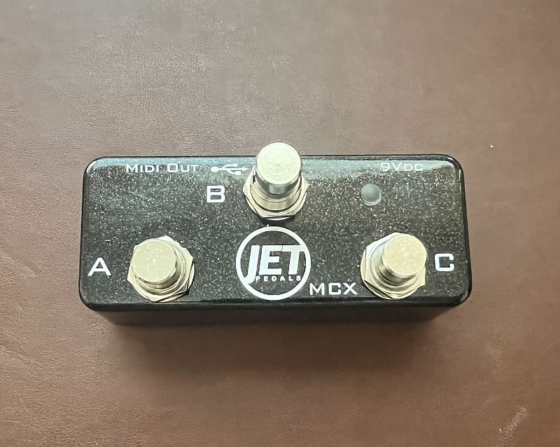 Jet Pedals MCX Black Reverb