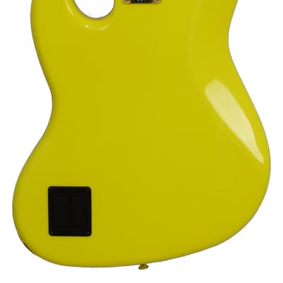 Fender Jazz Bass Mononeon V Neon Yellow RMN Bild 4