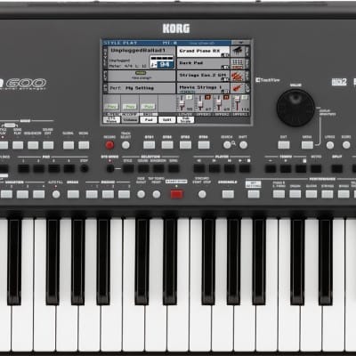 Korg PA600 61-Key Professional Arranger Keyboard