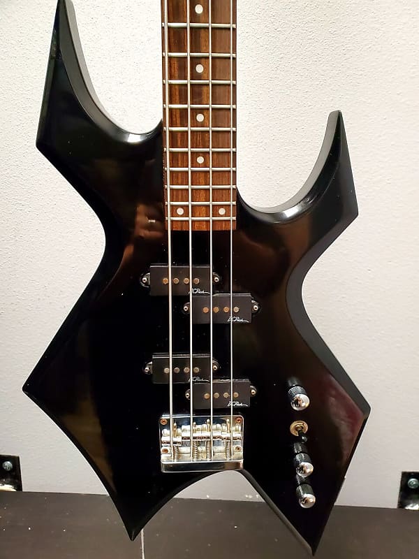 B C Rich Warlock Bass Platinum Series Black Reverb Uk