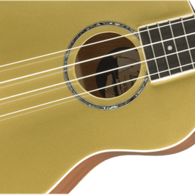Fender Zuma Classic Special Edition Concert Ukulele 2018 Aztec Gold image 3