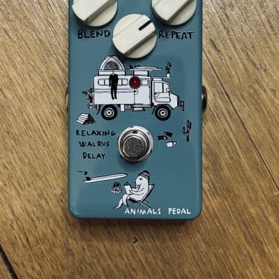 Reverb.com listing, price, conditions, and images for animals-pedal-relaxing-walrus-delay