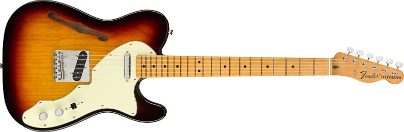 Fender American Original 60s Telecaster® Thinline, Maple Fingerboard, 3 Color Sunburst image 1