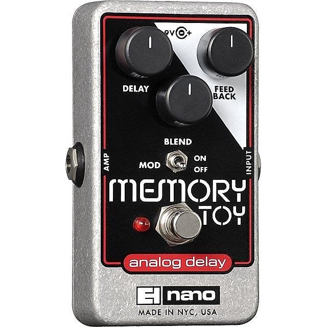 Electro-Harmonix Memory Toy Analog Delay with Modulation Pedal image 1