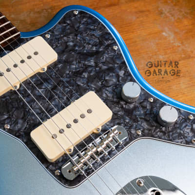 2019 Fender USA American Professional Jazzmaster Limited Edition Skyburst Blue Metallic with American Deluxe neck and AVRI65 pickups image 17