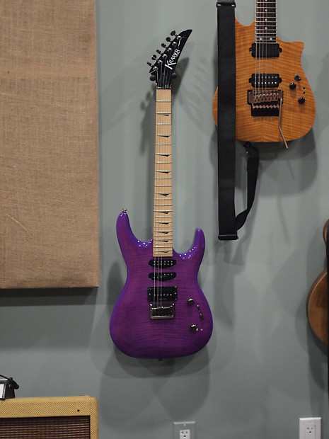 KRAMER striker 211 purpleエレキギター KRAMER striker 211 purple - メルカリ