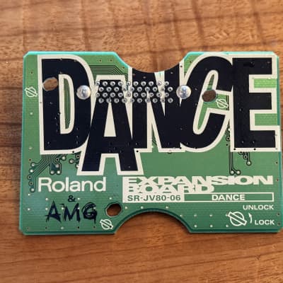 Roland SR-JV80-06 Dance Expansion Board 1990s - Green