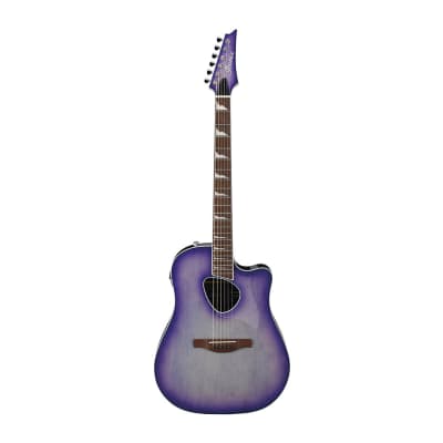 Ibanez ALT30PIB ALT Acoustic Guitar - Purple Iris Burst High Gloss image 2