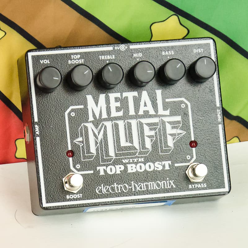 ギター electro-harmonix l Muff Top Boost Amazon.com: Electro-Harmonix Metal Muff with Top Boost