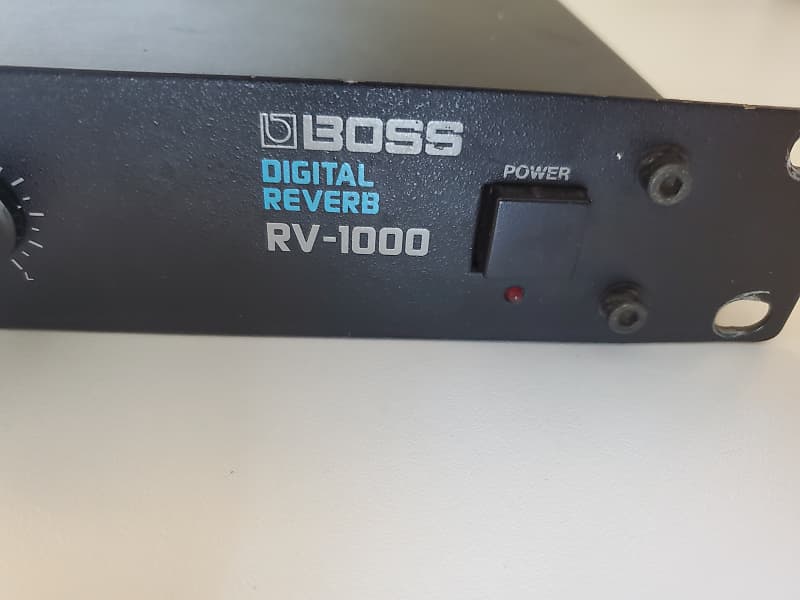ギター BOSS RV-1000 Digital Reverb Boss/Roland RV-1000 Vintage Digital Reverb Rack Unit 1990's