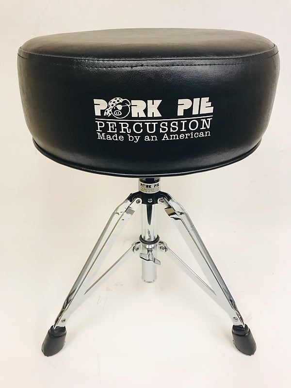 Pork Pie Gel Round Drum Throne | Reverb