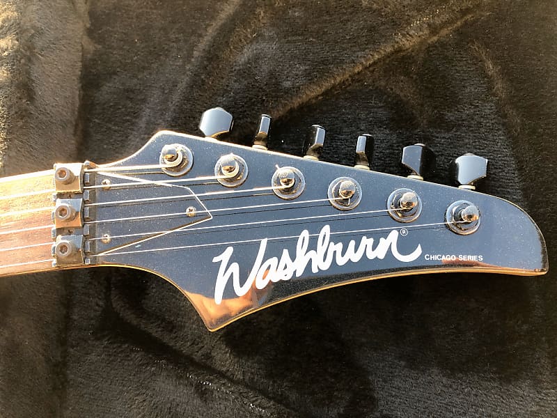 Washburn Kc-90 guitar Chicago series MIJ designed in USA
