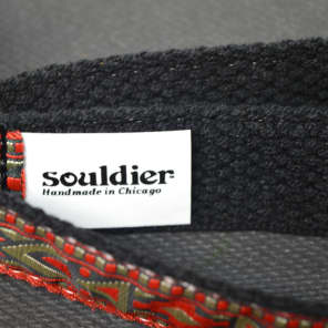 New! Souldier Strap "Seneca 1'' USA Handmade Mandolin Strap Free Shipping image 3