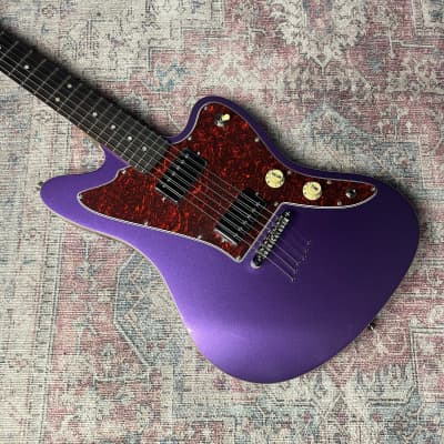 Limited Edition JET Guitar JJ-350 Electric Guitar RW in  Purple image 9
