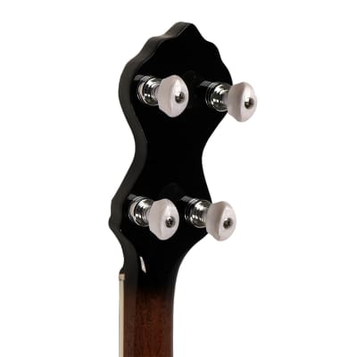 Gold Tone WL-250 White Ladye Professional Maple Neck Openback Banjo with Hardshell Case image 10