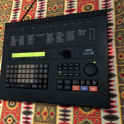rare vintage Yamaha QX3 Digital Midi Sequencer/ Multitrack Midi Recorder, 1987 + Gotek Floppy Emulator