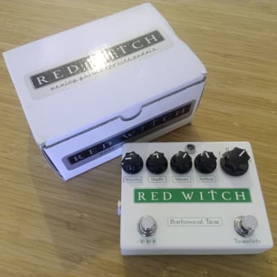 Reverb.com listing, price, conditions, and images for red-witch-pentavocal-tremolo-pedal
