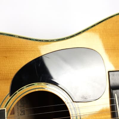 Vintage Tokai Japan CE-280D Cat's Eyes Solid Top Mahogany Acoustic Guitar image 16